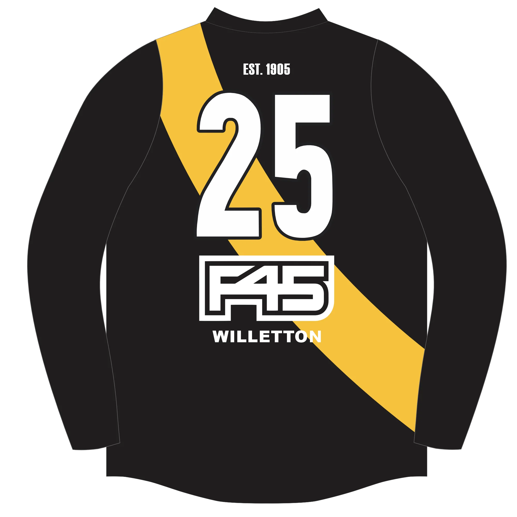 PFL24 Canning South Perth FC | BA Mens League Long Sleeve Guernsey - Image 2