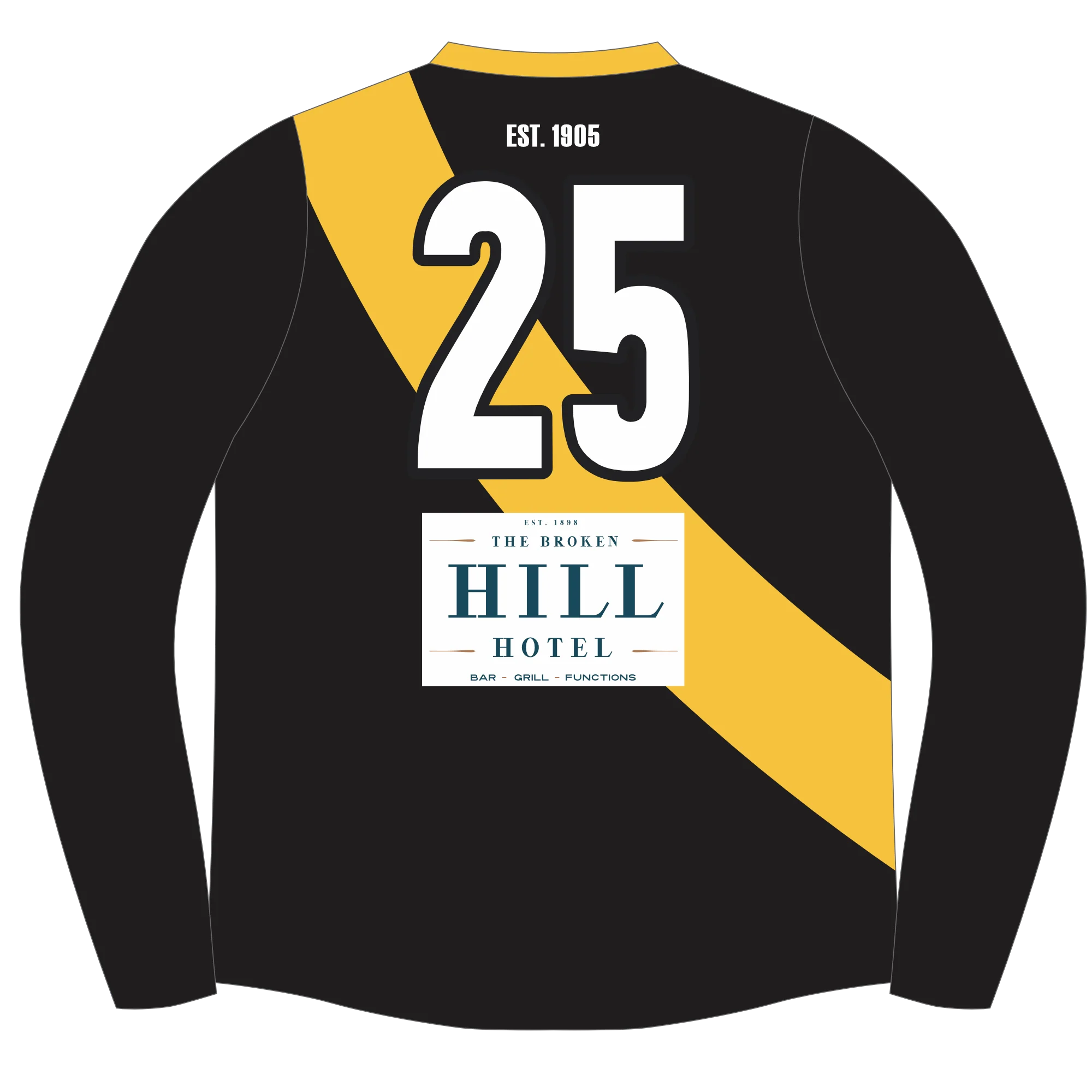 PFL24 Canning South Perth FC | BA Womens WB long sleeve Guernsey - Image 2