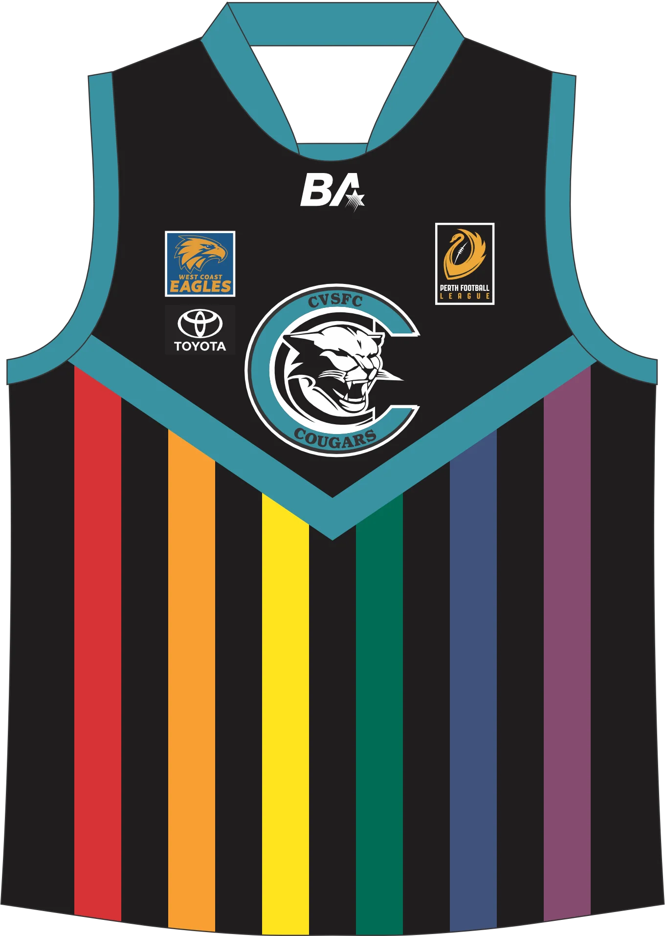 PFL23 Canning Vale FC | BA Womens Pride Guernsey