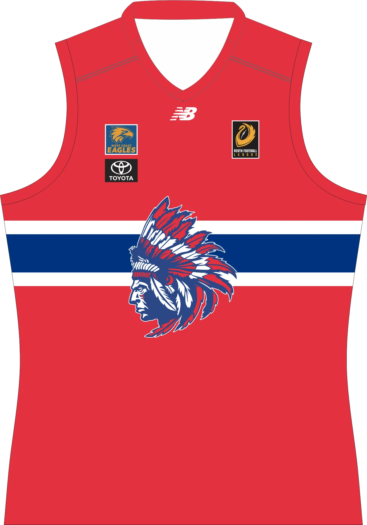 PFL23 Cockburn Lakes FC | NB Mens Reserves Away Guernsey