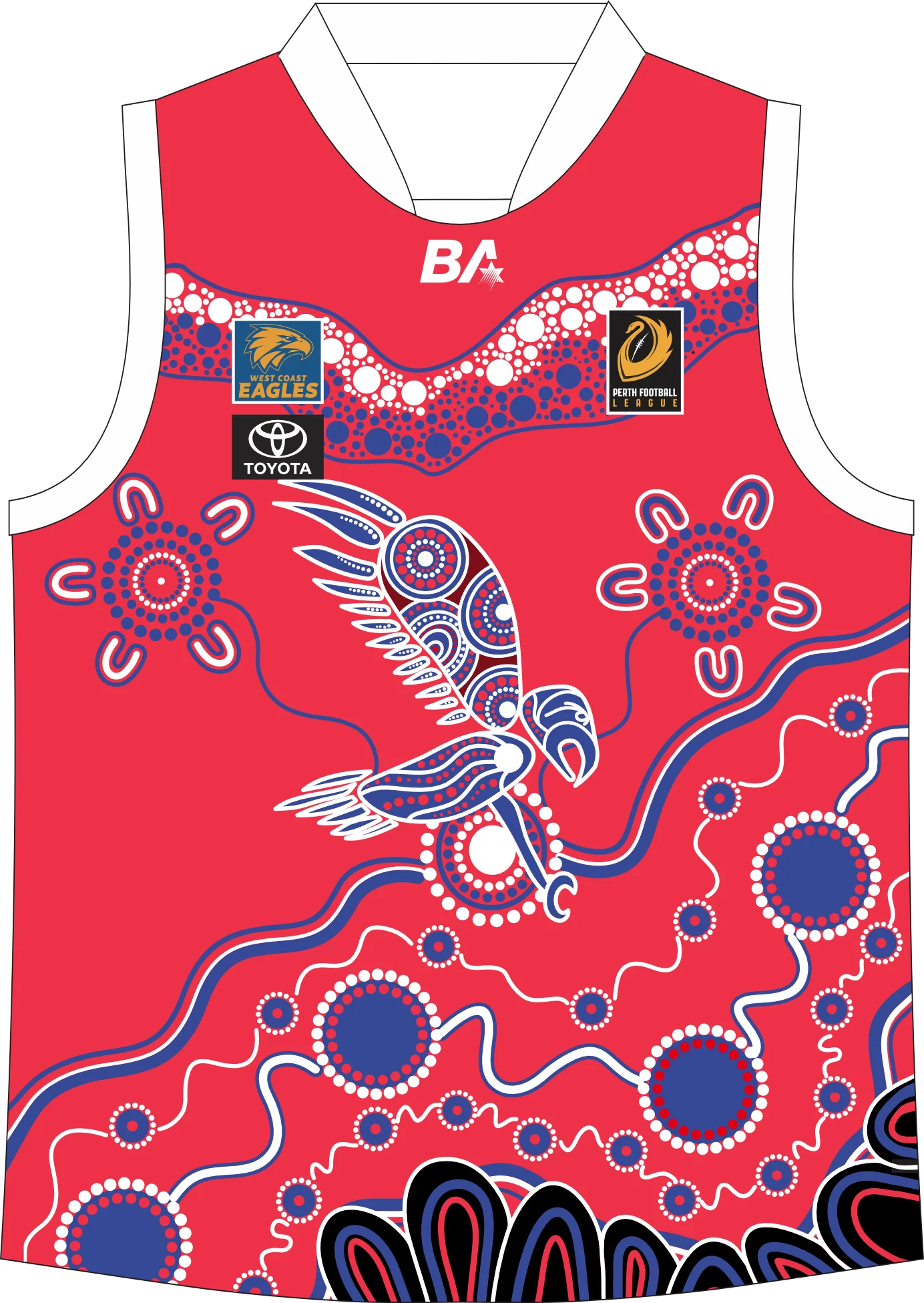 PFL23 Coolbinia FC | BA Mens Indigenous Guernsey