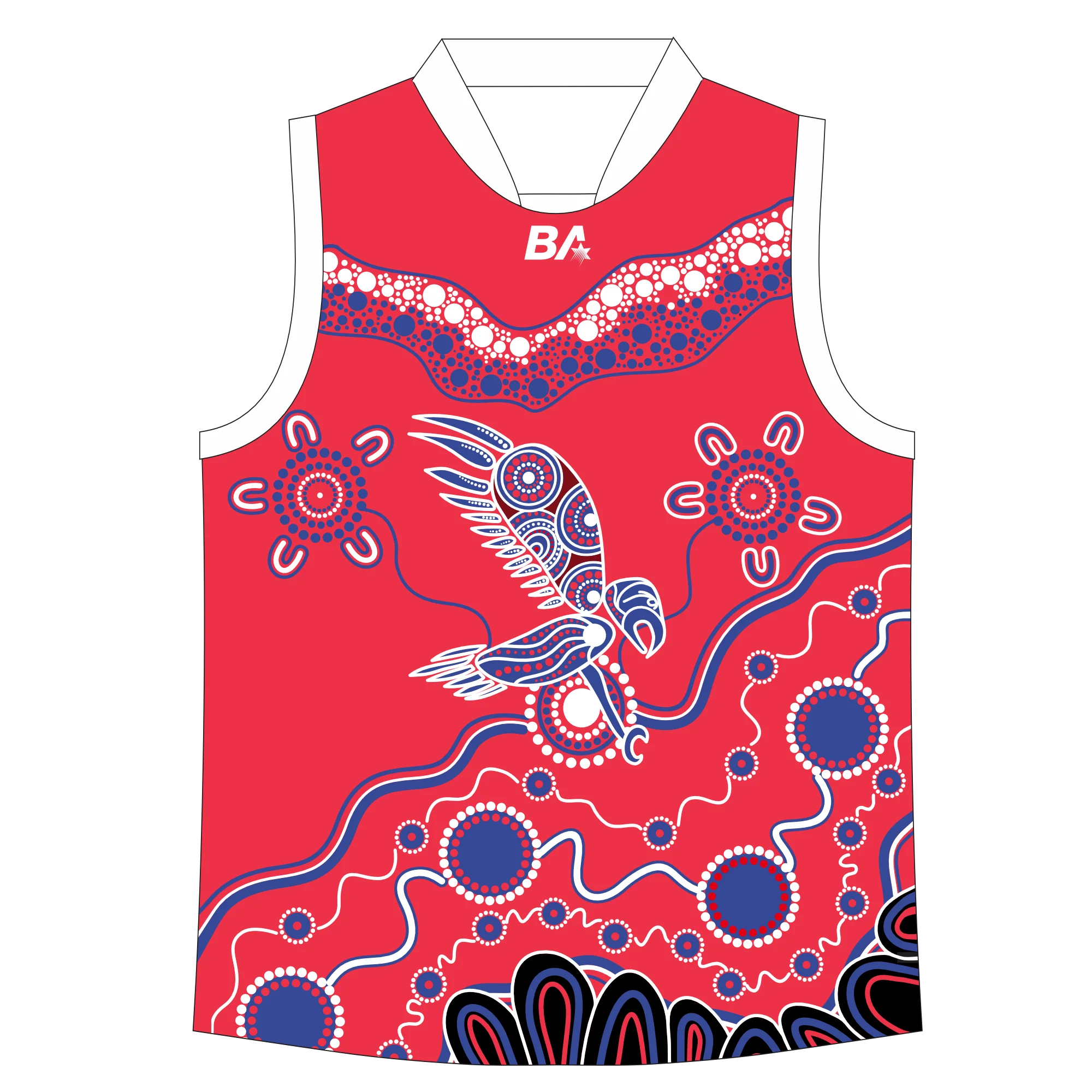 PFL23 Coolbinia FC | BA Womens Indigenous Guernsey - no sponsor