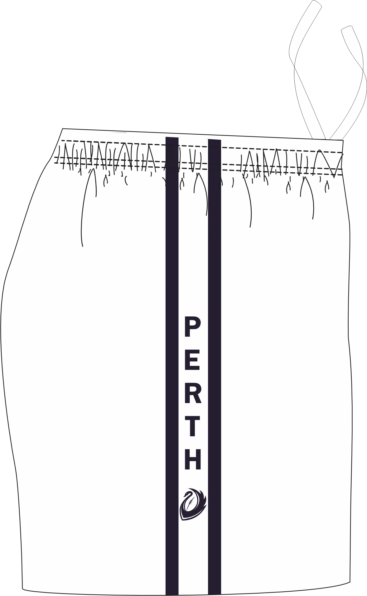 PFL23 Cottesloe FC | BA Mens Away Shorts - Image 2