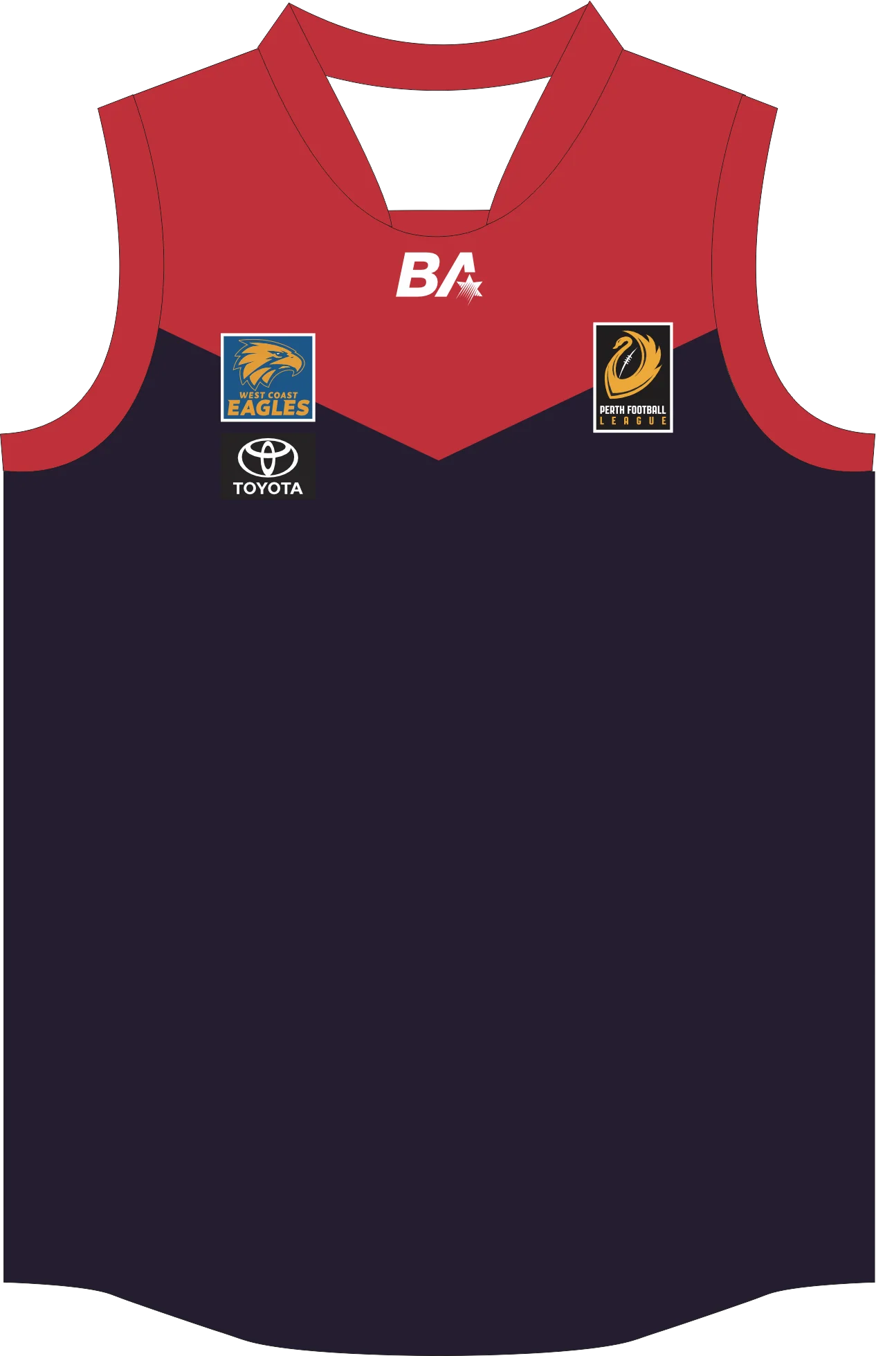 PFL23 Cottesloe FC | BA Mens Home Guernsey