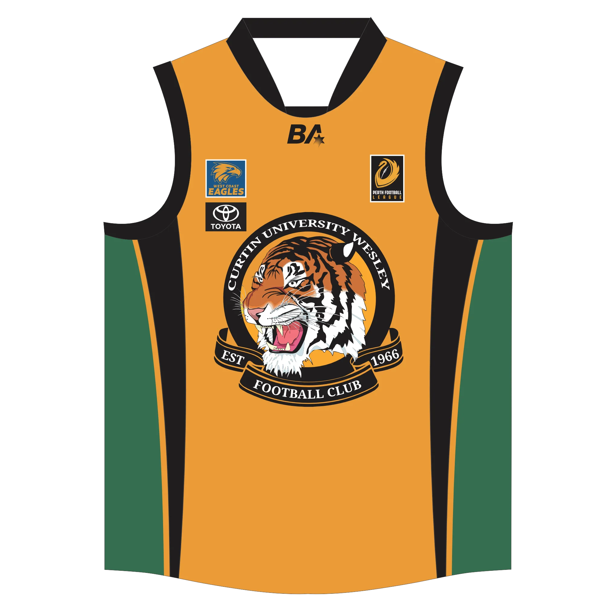 PFL23 Curtin Wesley FC | BA Mens 4th Team Home Guernsey LOCAL