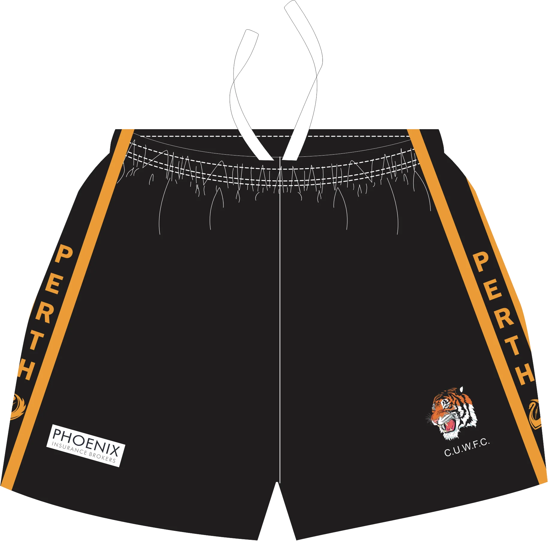 PFL23 Curtin Wesley FC | BA Mens Home Shorts LOCAL
