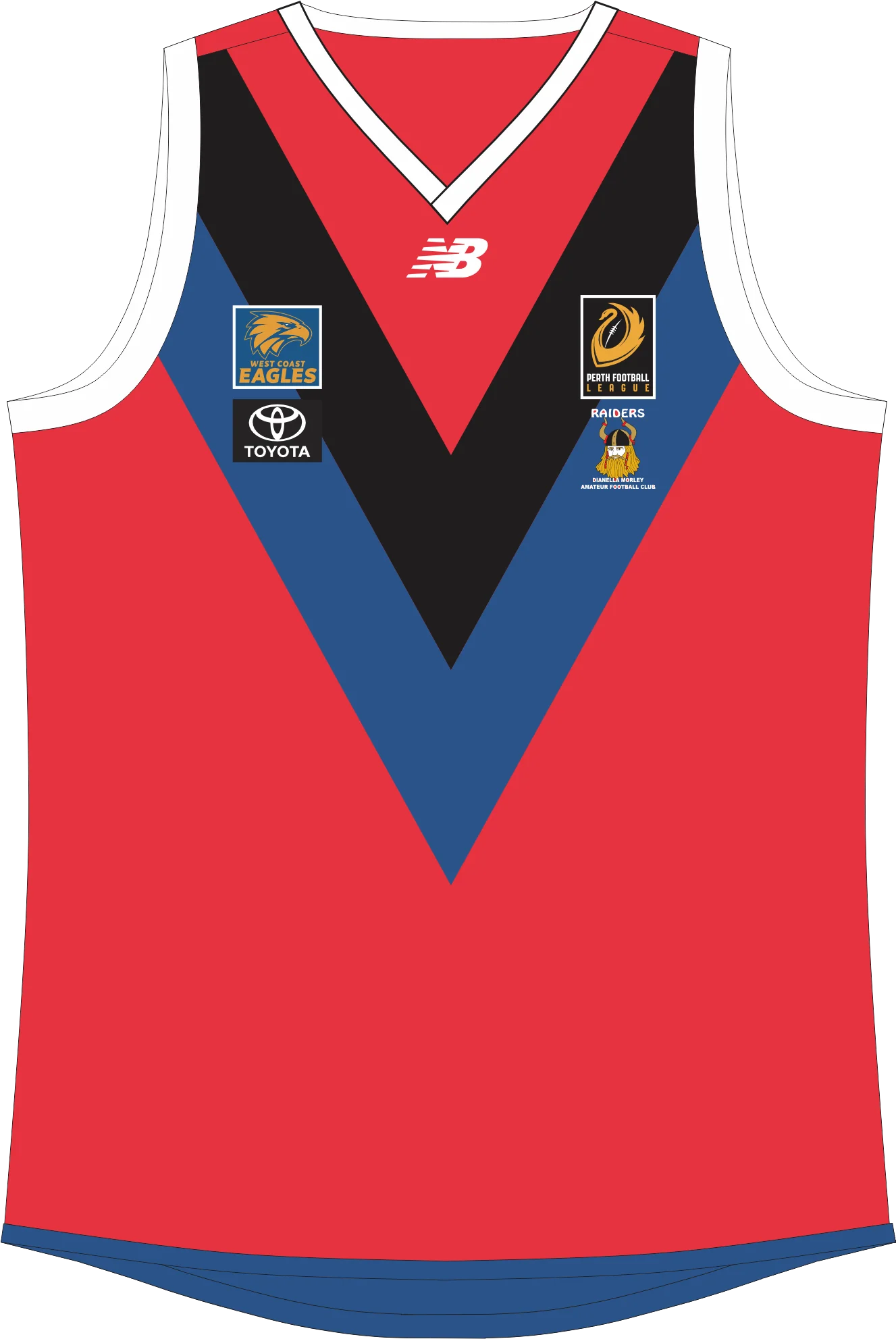 PFL23 Dianella Morley FC | NB Mens Reversible Guernsey