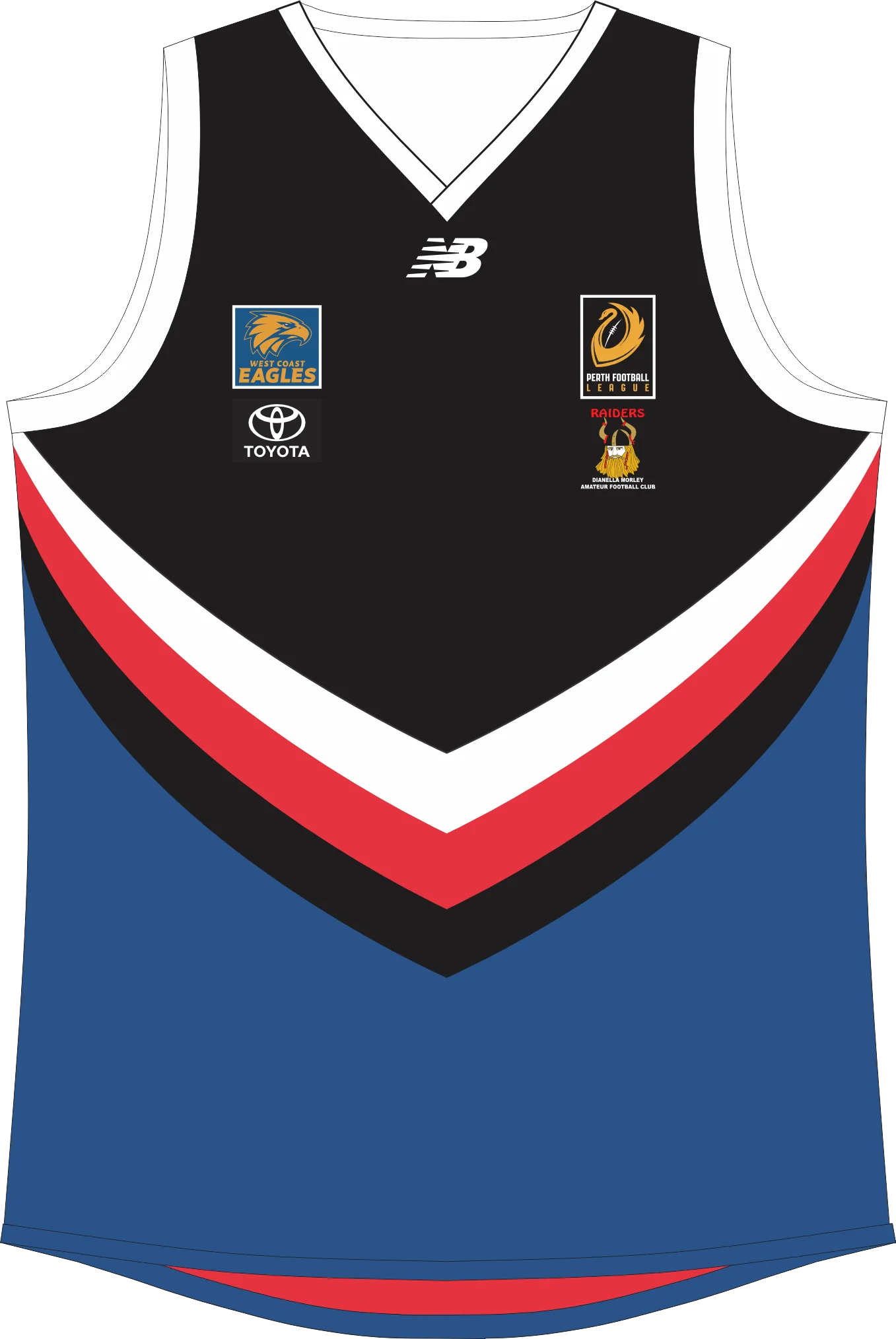 PFL23 Dianella Morley FC | NB Mens Reversible Guernsey - Image 3