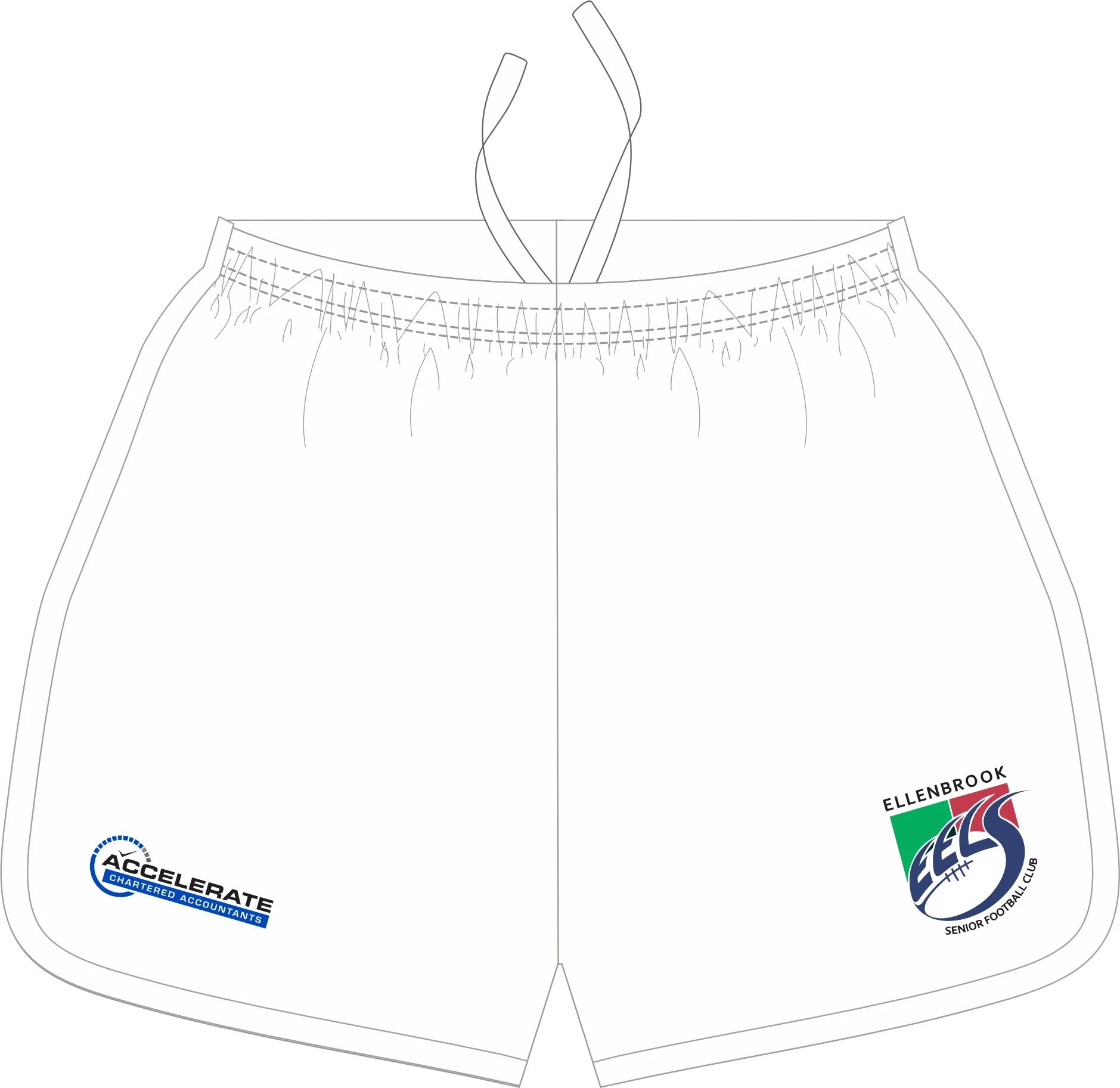 PFL23 Ellenbrook FC | BA Womens Away Shorts