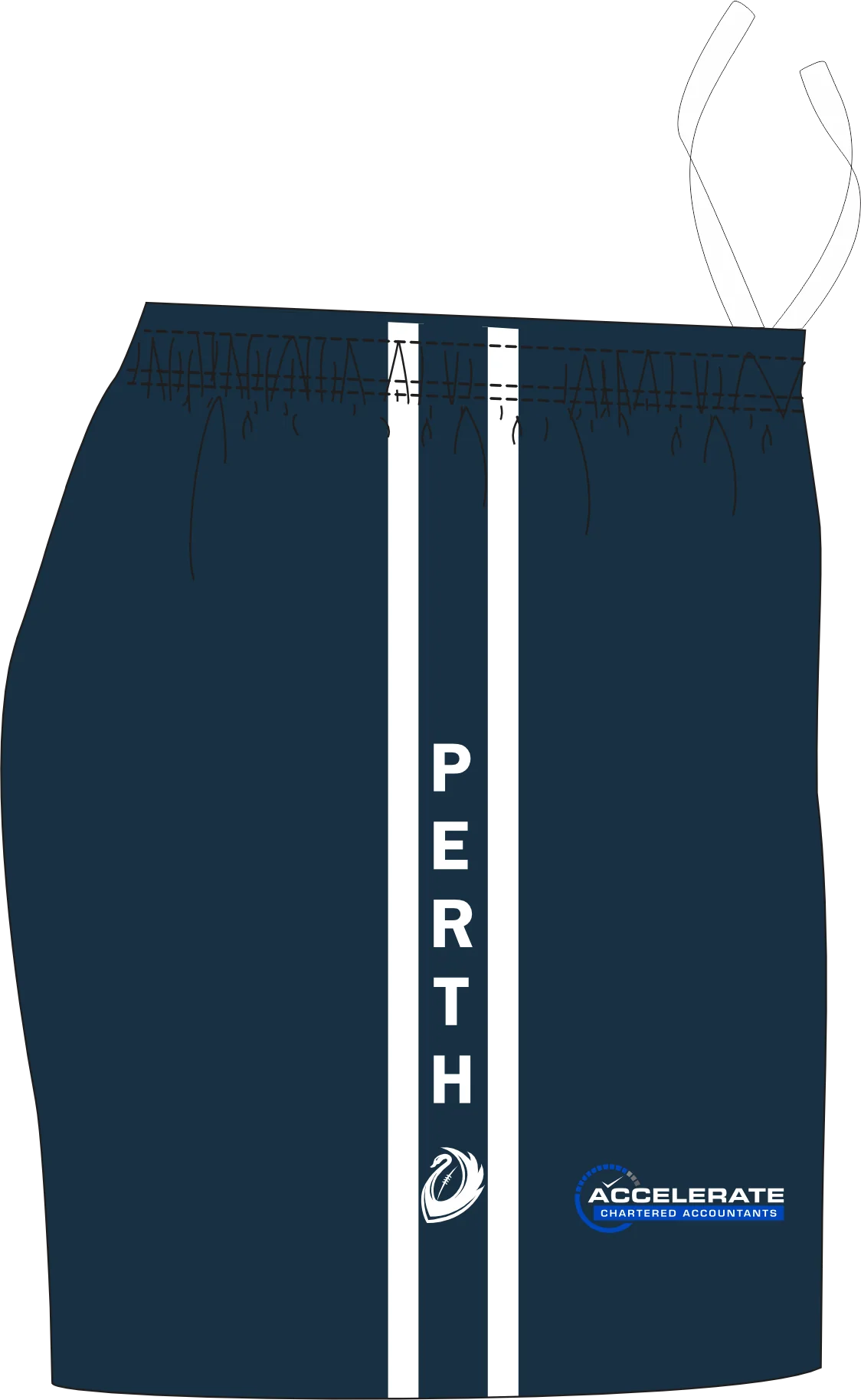 PFL23 Ellenbrook FC | BA Mens Home Shorts - Image 2