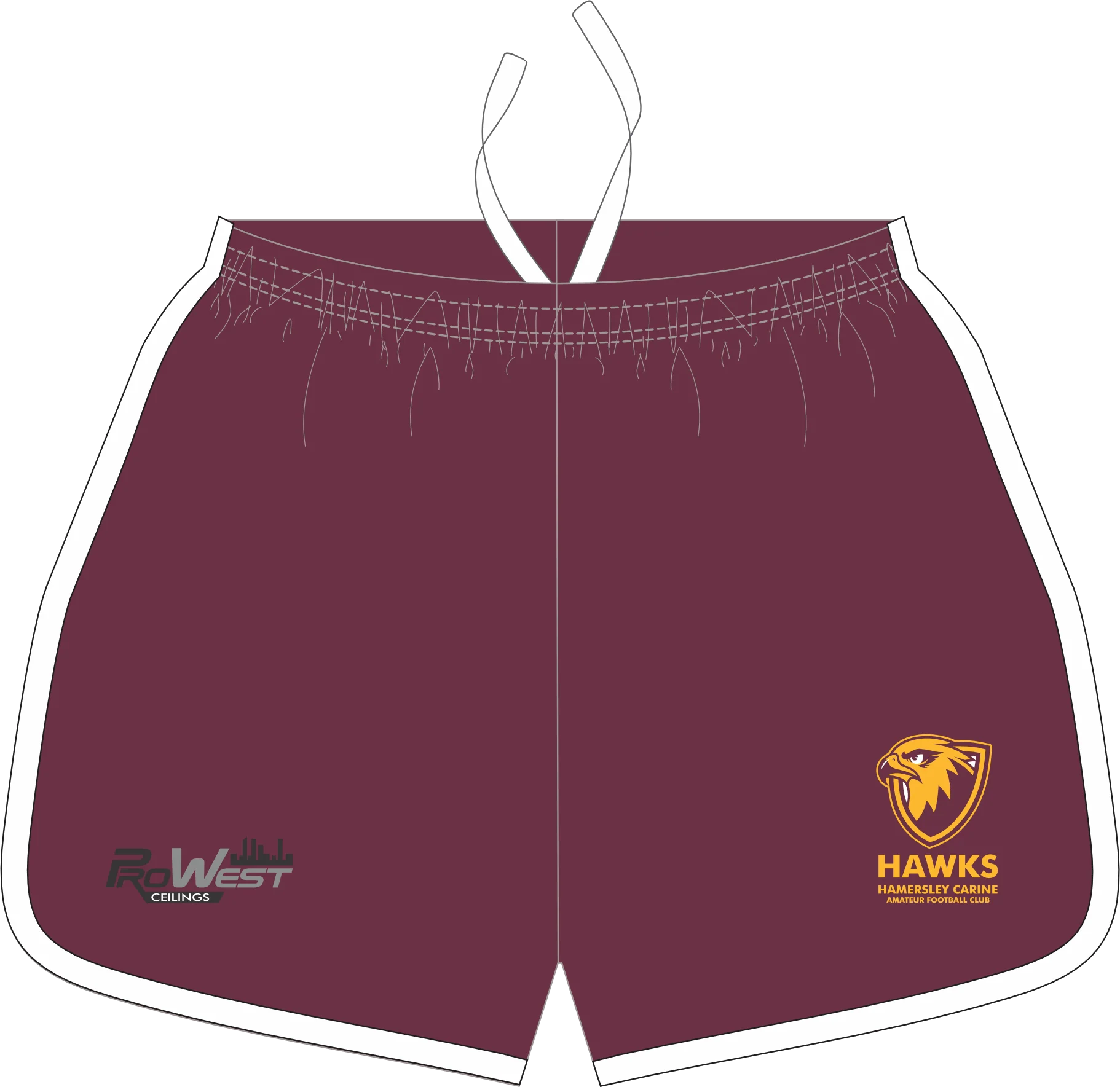 PFL23 Hamersley FC | NB Womens Home shorts