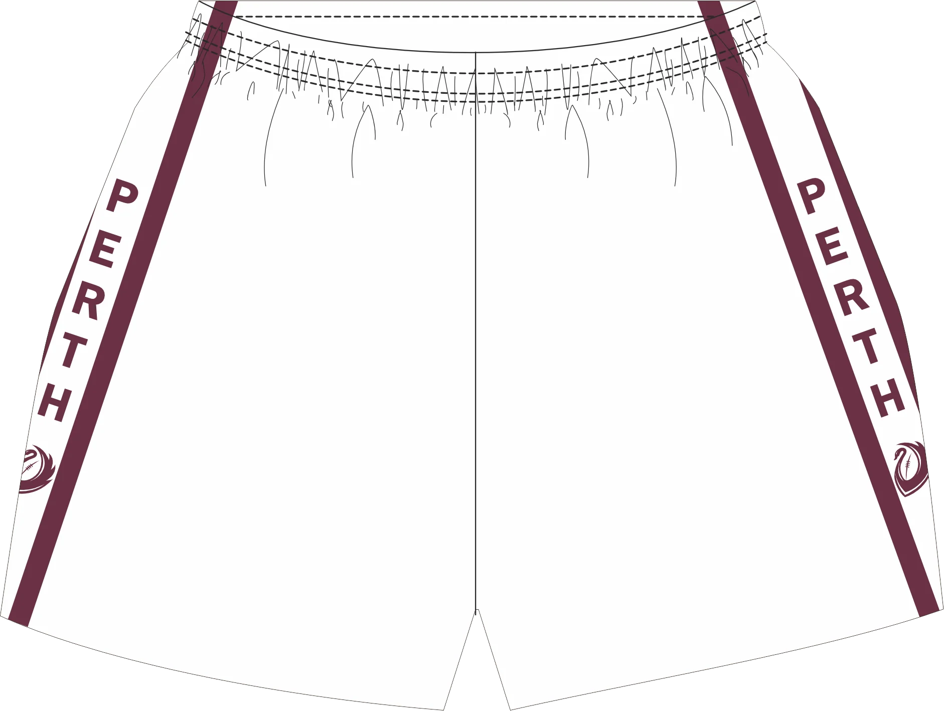 PFL23 Hamersley FC | NB Mens Away Shorts K34 fabric - Image 3