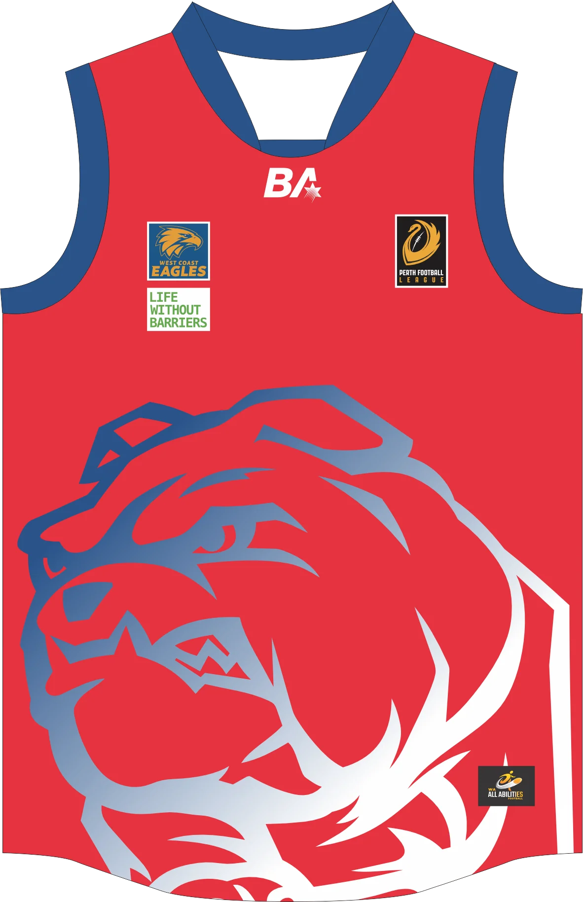 PFL23 High Wycombe FC | BA Mens Integrated Away Guernsey Overseas