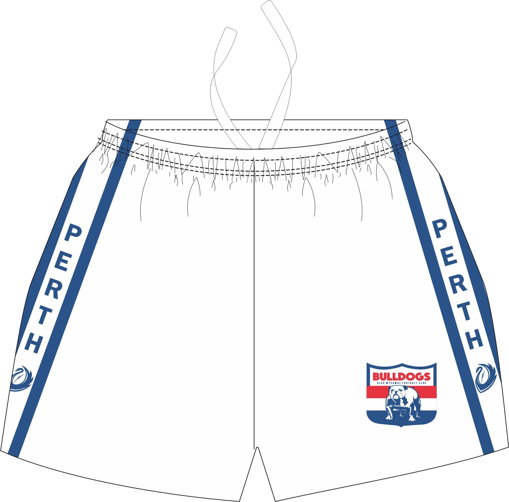 PFL23 High Wycombe FC | BA Mens Away Shorts Overseas
