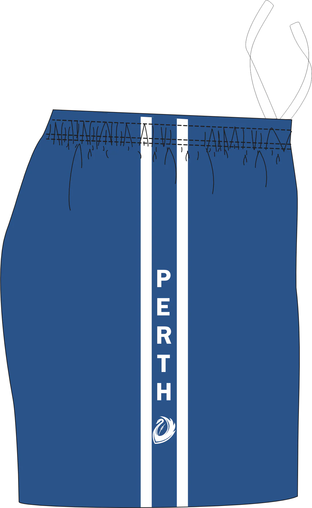PFL23 High Wycombe FC | BA Mens Home Shorts Overseas - Image 2