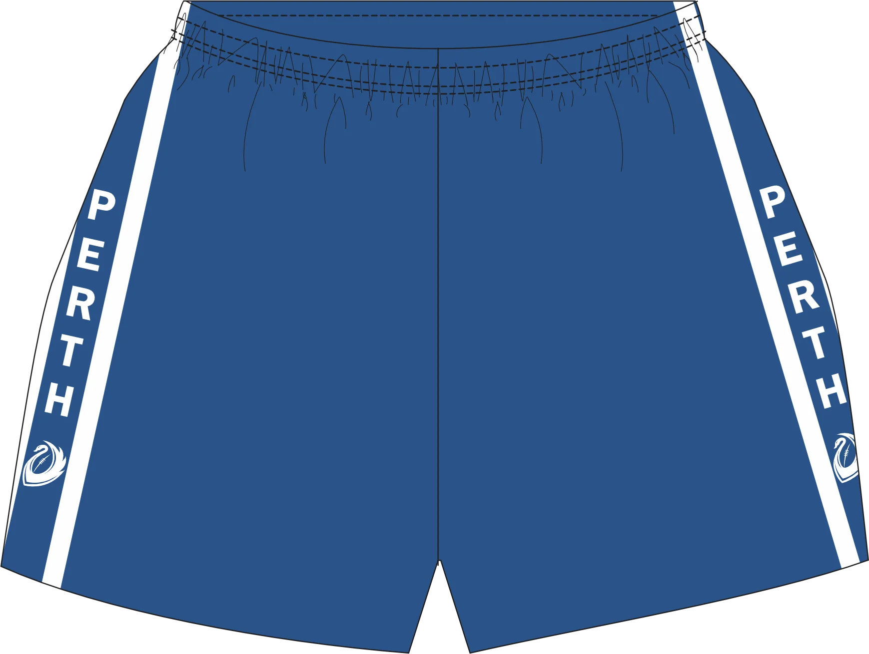 PFL23 High Wycombe FC | BA Mens Home Shorts Overseas - Image 3