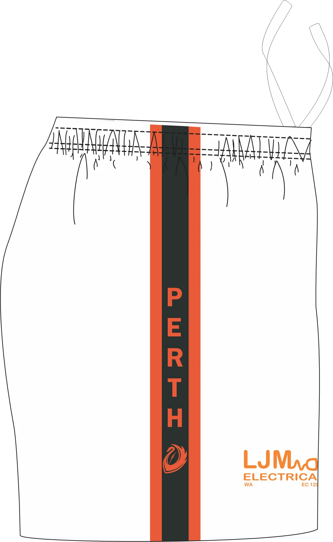PFL23 Hills Rangers FC | BA Womens Away Shorts - Image 2