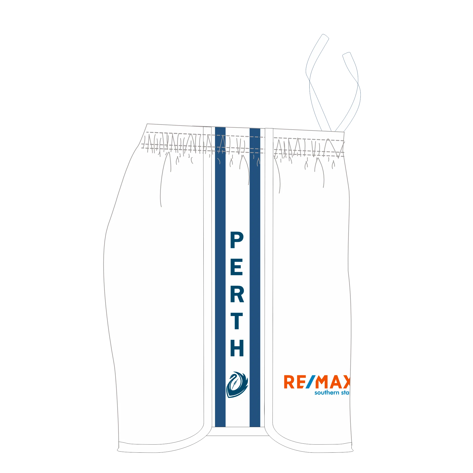 PFL23 Kenwick FC | BA Womens Away Shorts - Image 2