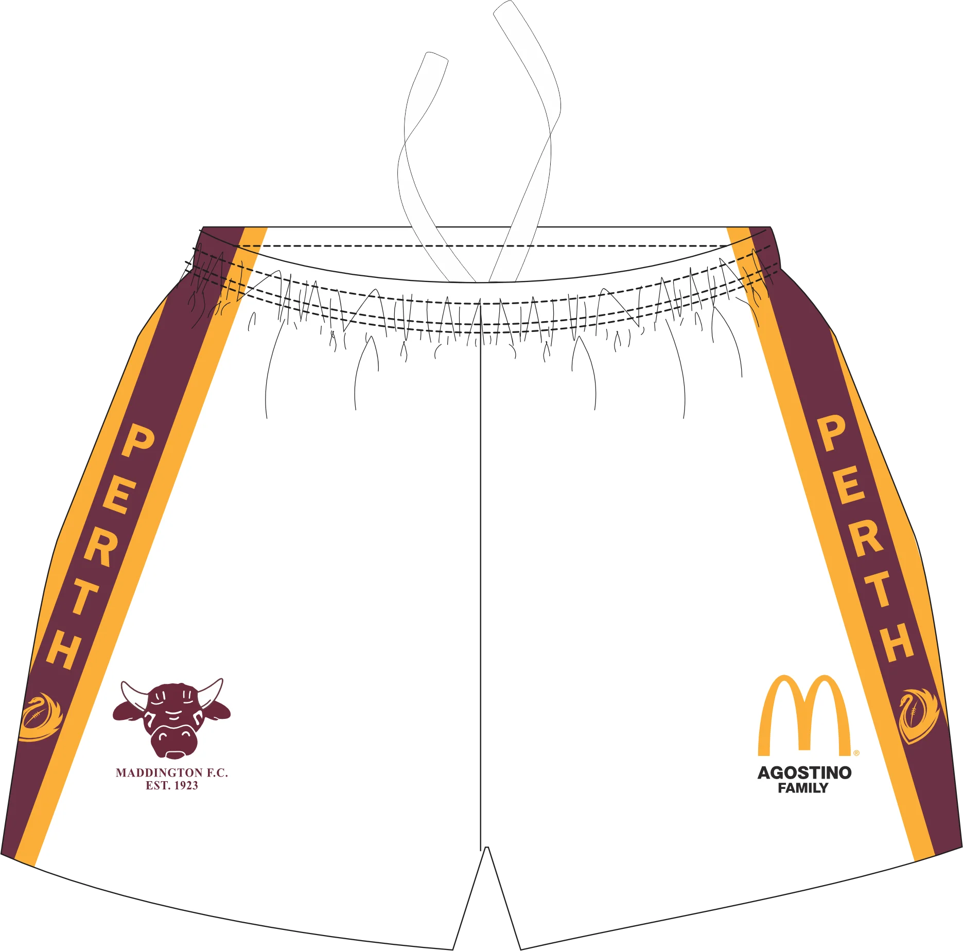 PFL23 Maddington FC |NB Mens Away Shorts