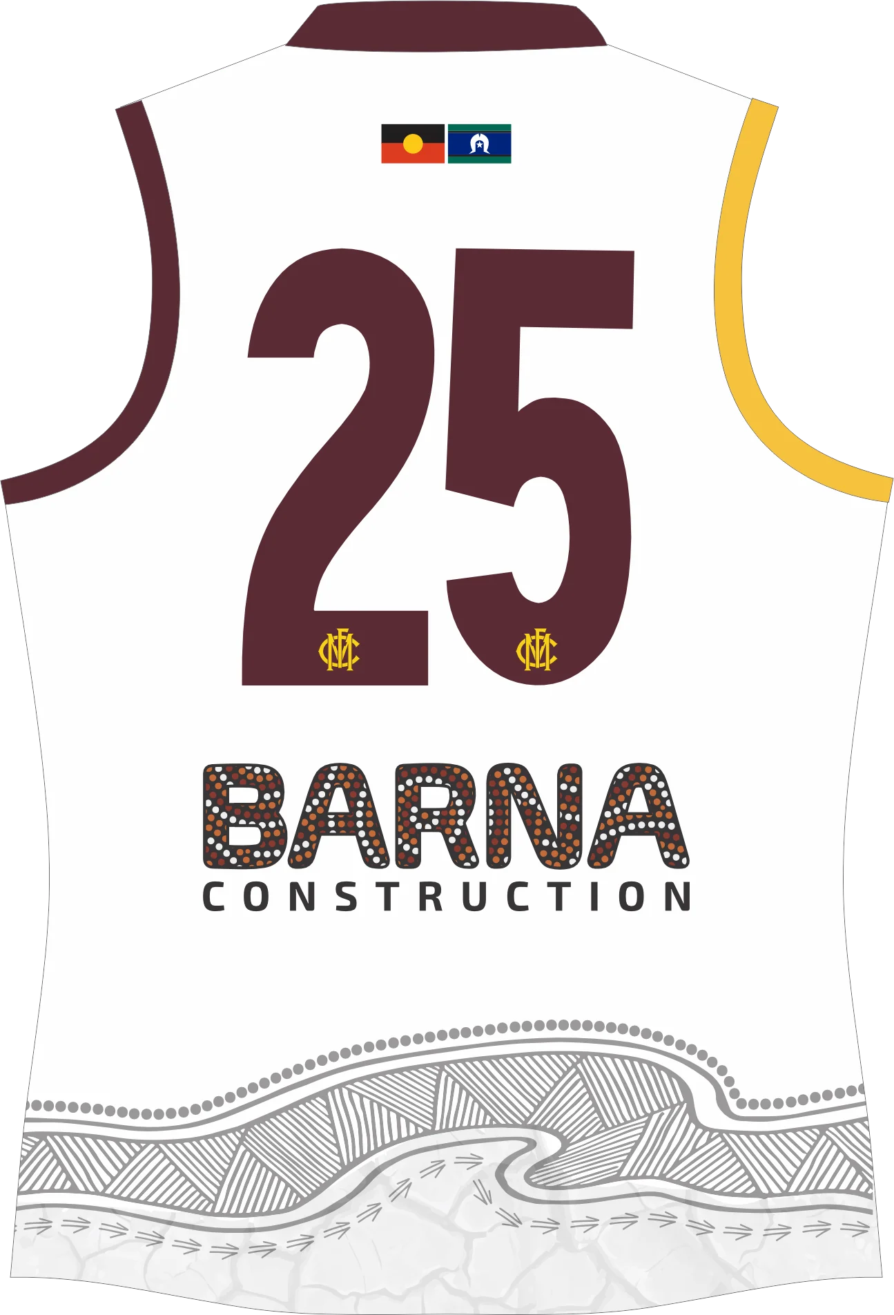 PFL23 Maddington FC | NB Mens Indigenous Guernsey - Image 2