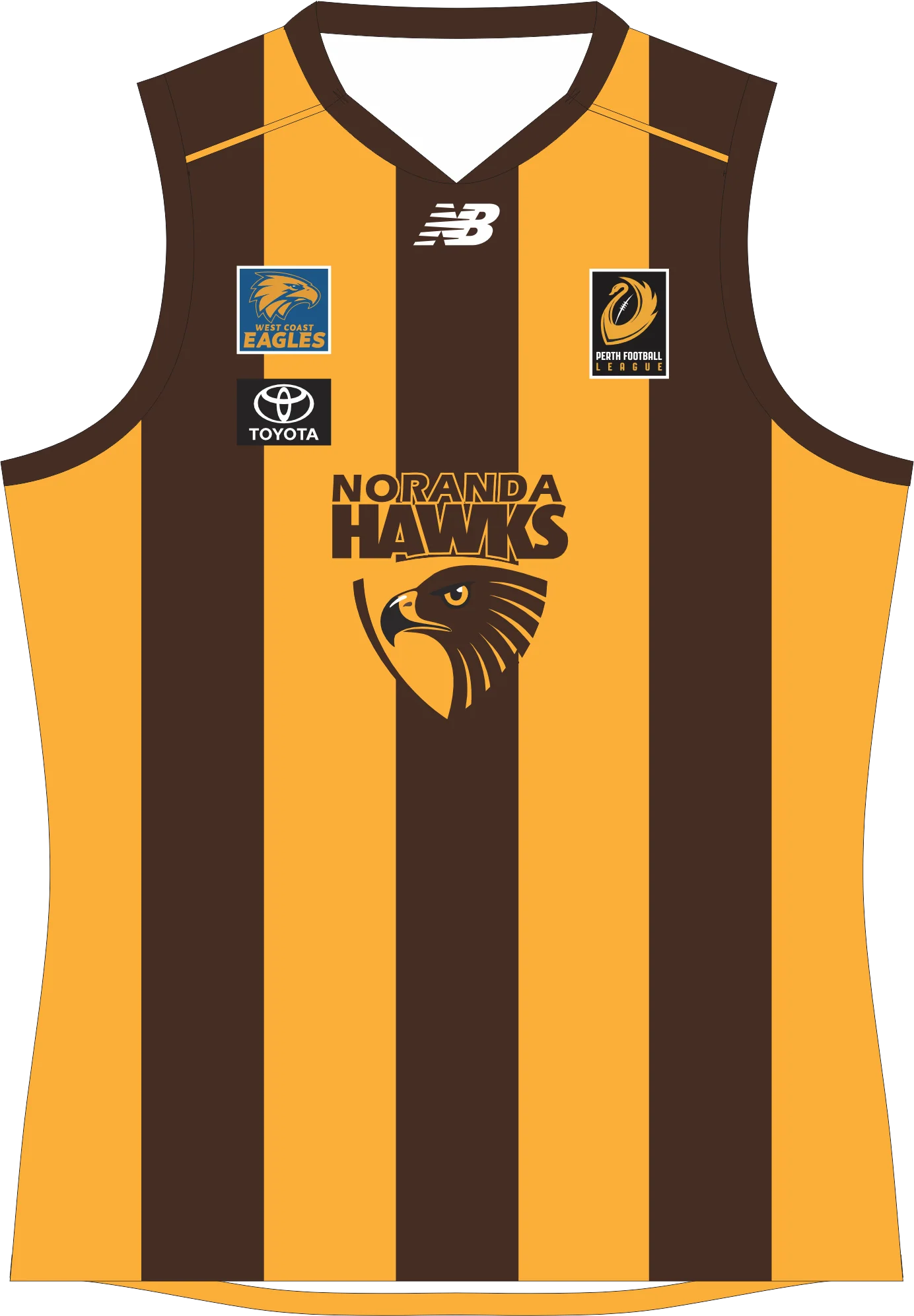 PFL23 Noranda FC | NB Mens Home Guernsey