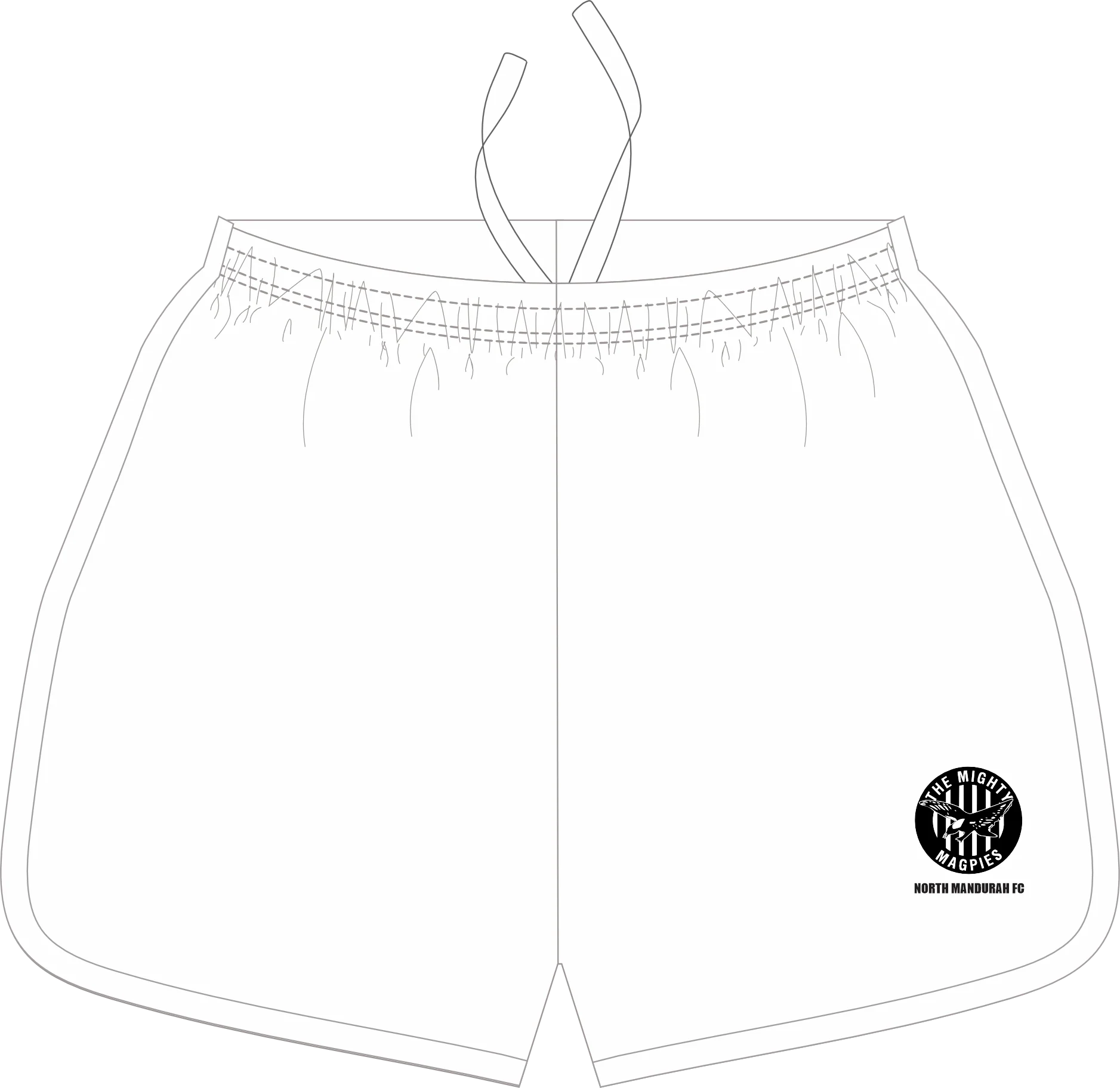 PFL23 North Mandurah FC | BA Womens Away Shorts