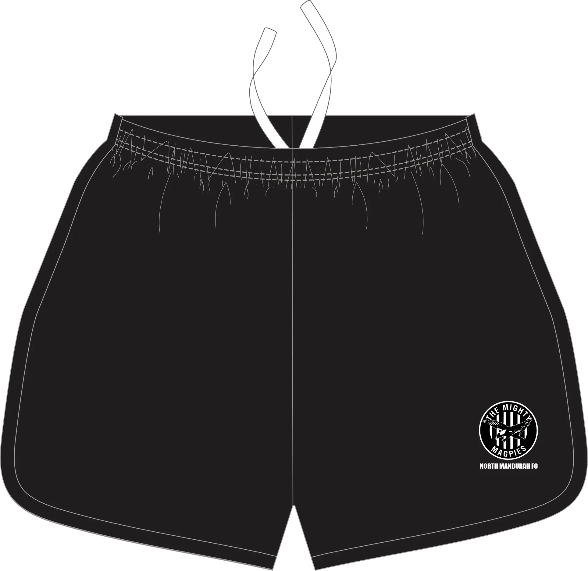 PFL23 North Mandurah FC | BA Womens Home Shorts