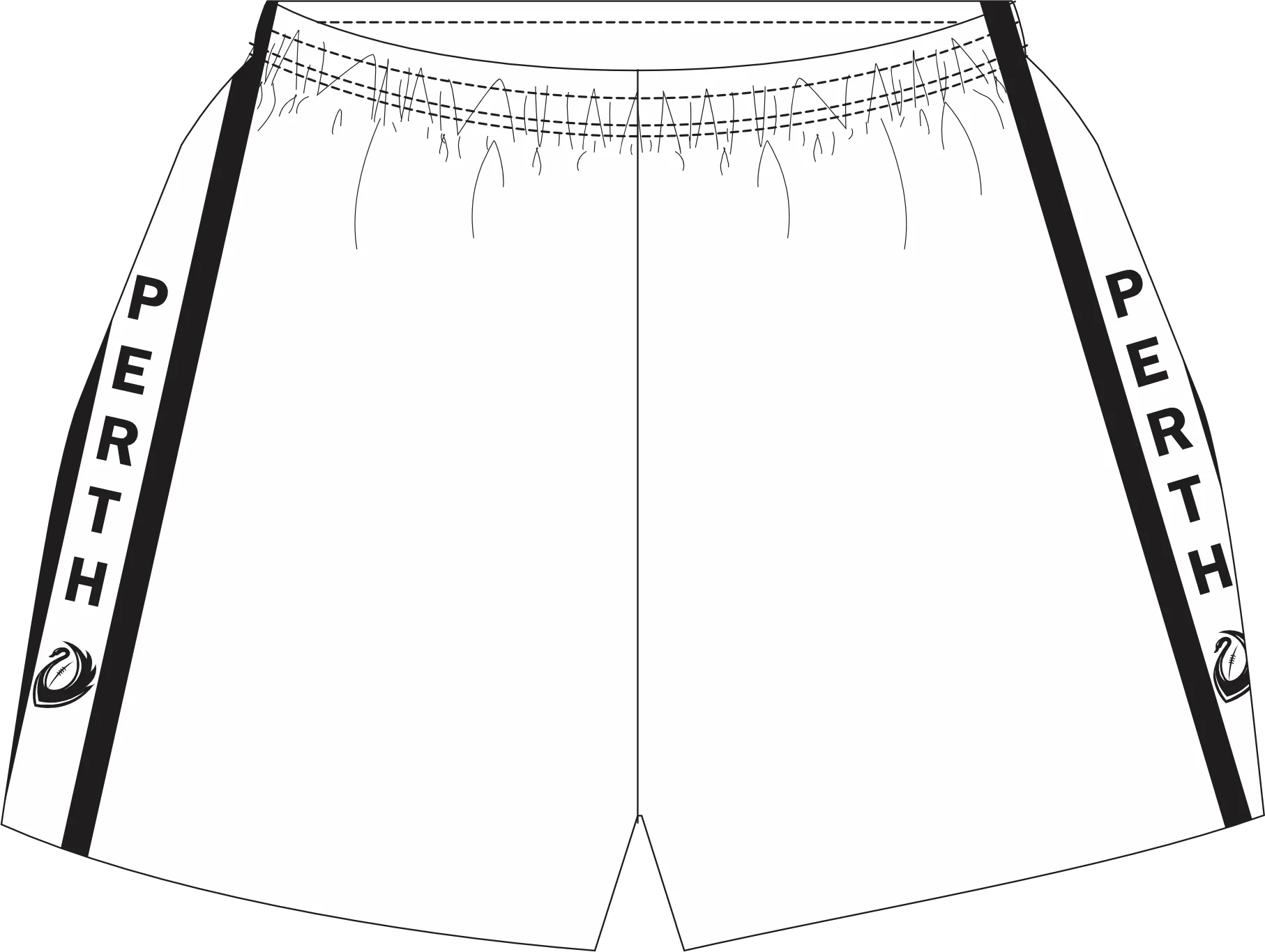 PFL23 North Mandurah FC | BA Mens Away Shorts Local - Image 3