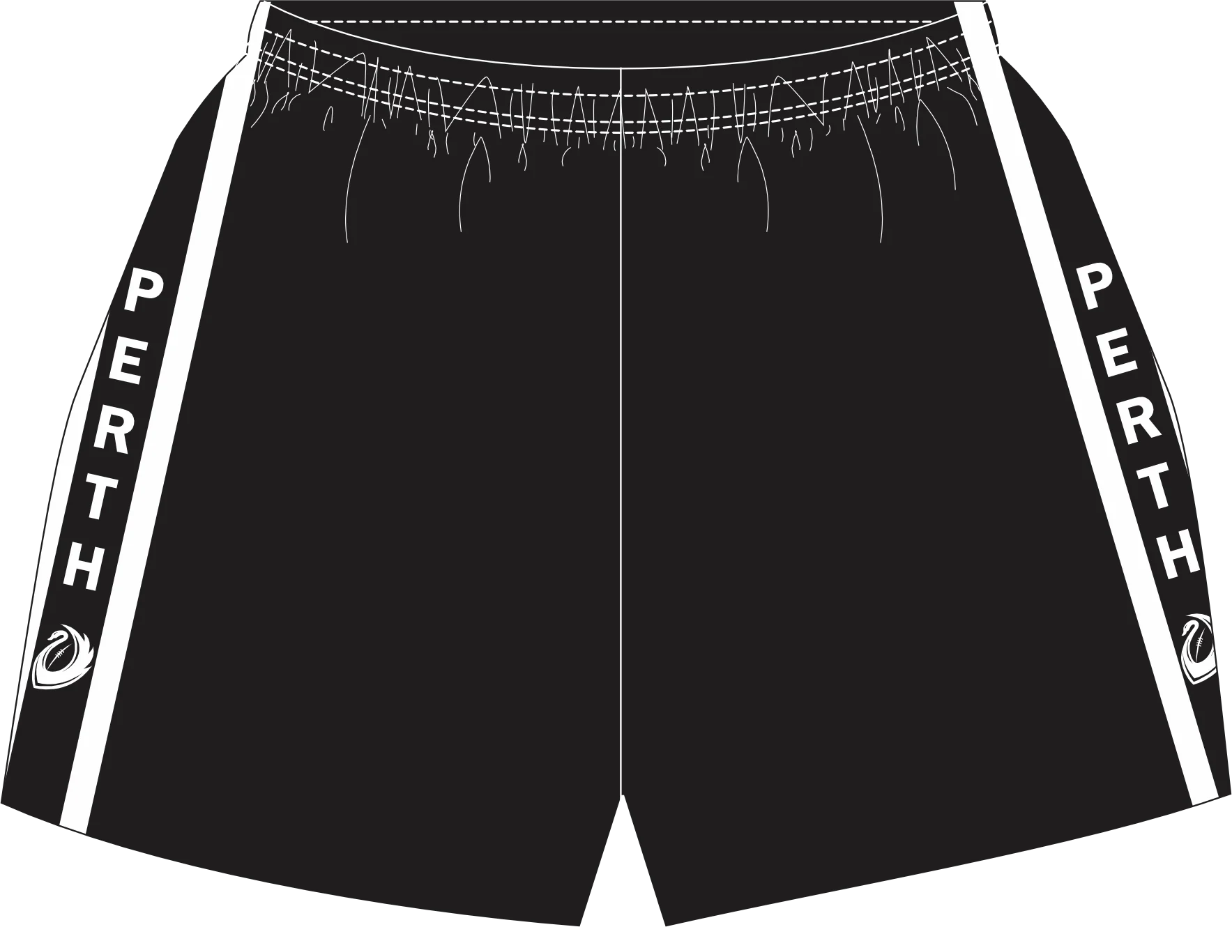PFL23 North Mandurah FC | BA Mens Home Shorts Local - Image 3