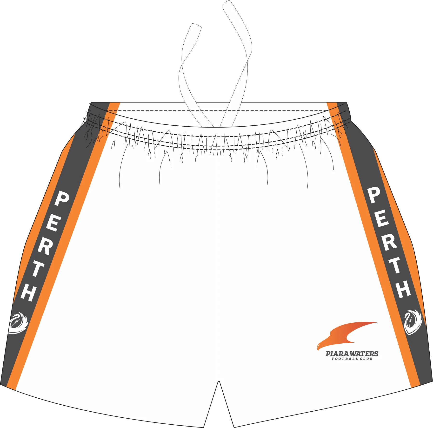 PFL23 Piara Waters FC | BA Mens Away Shorts Overseas