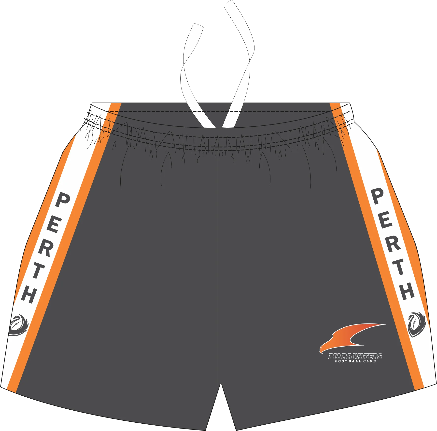 PFL23 Piara Waters FC | BA Mens Home Shorts Overseas