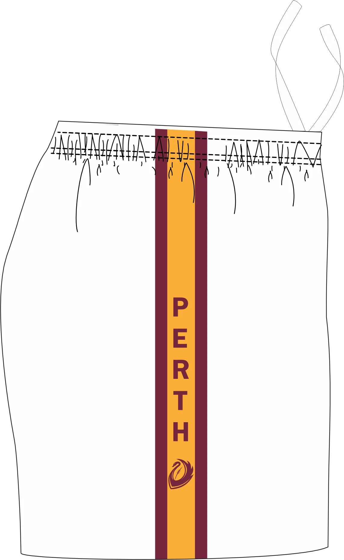 PFL23 Quinns FC | BA Mens Away Shorts - Image 2