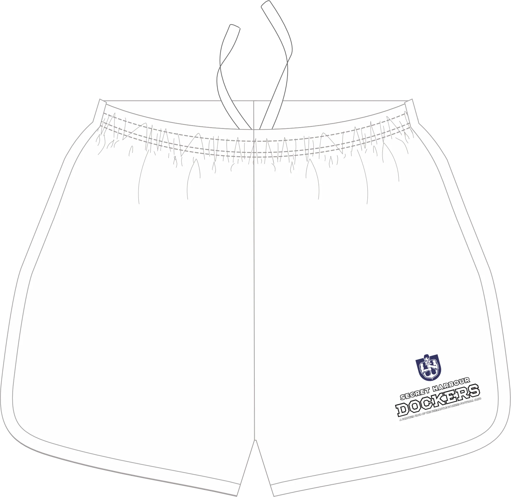 PFL23 Secret Harbour FC | BA Womens Away shorts