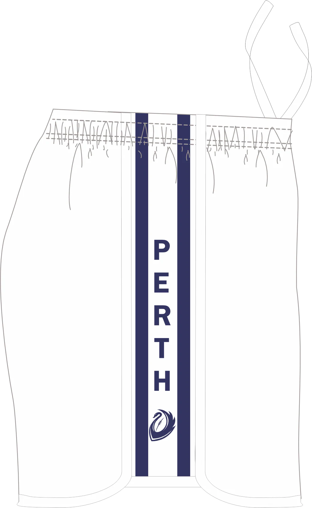PFL23 Secret Harbour FC | BA Womens Away shorts - Image 2