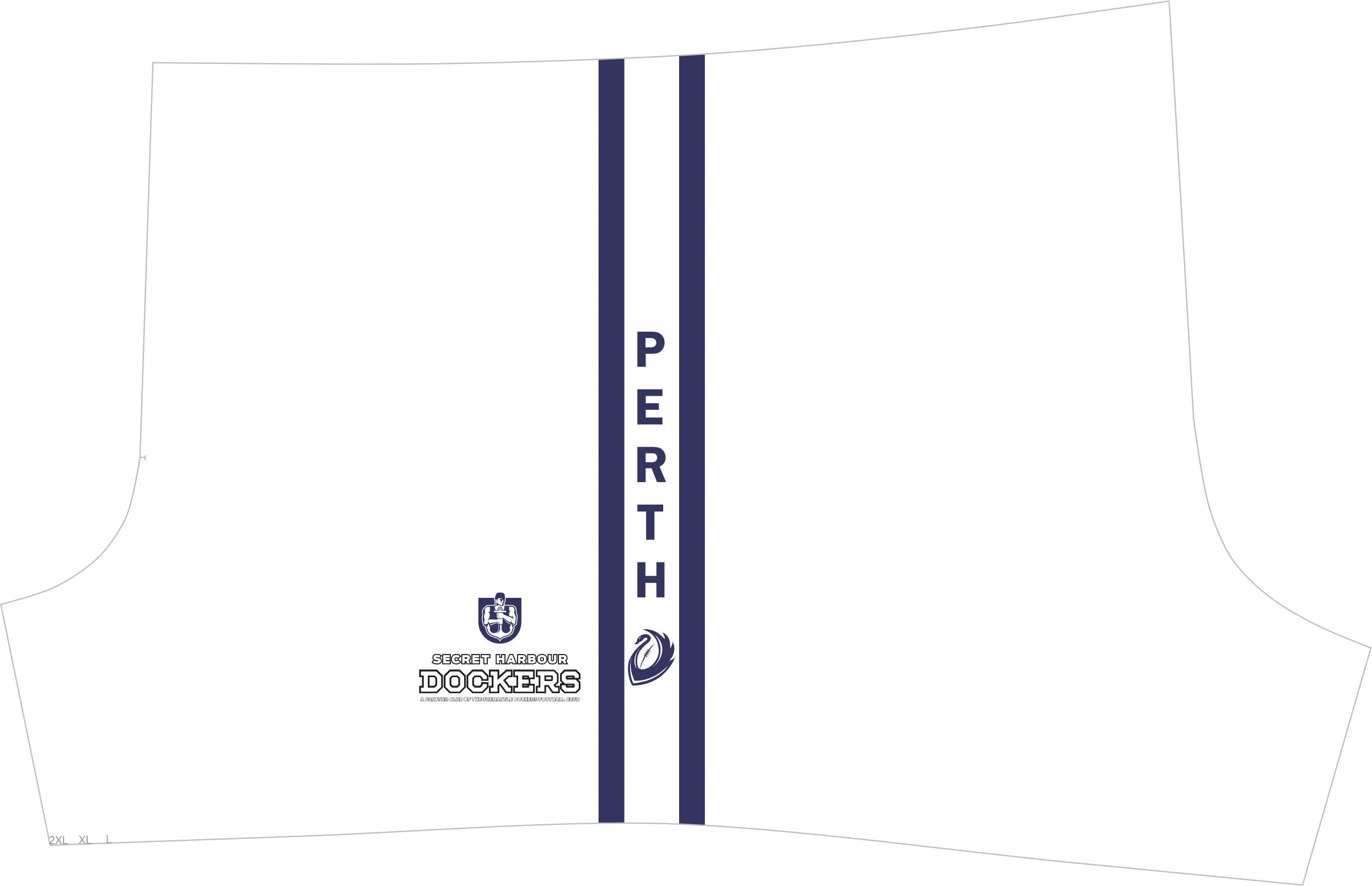 PFL23 Secret Harbour FC | BA Mens Away shorts Local - Image 2