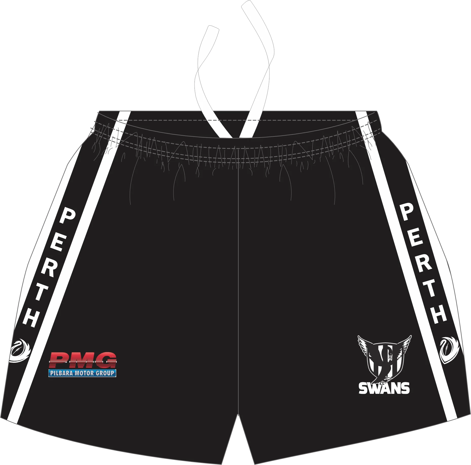 PFL23 Swan Districts FC | BA Mens Home Shorts
