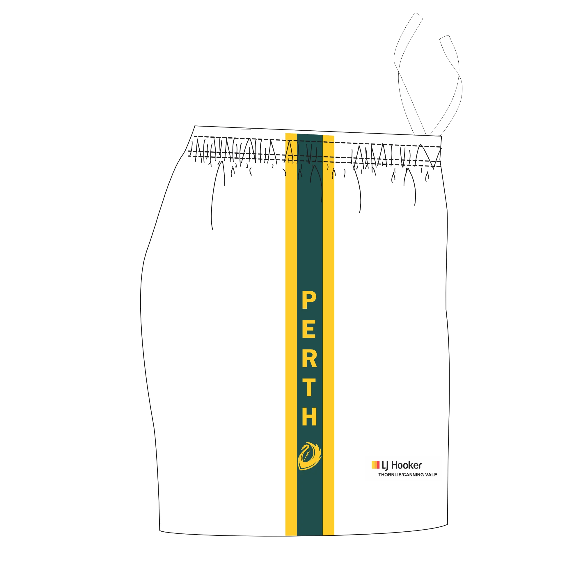 PFL23 Thornlie FC | NB Away Shorts - Image 2