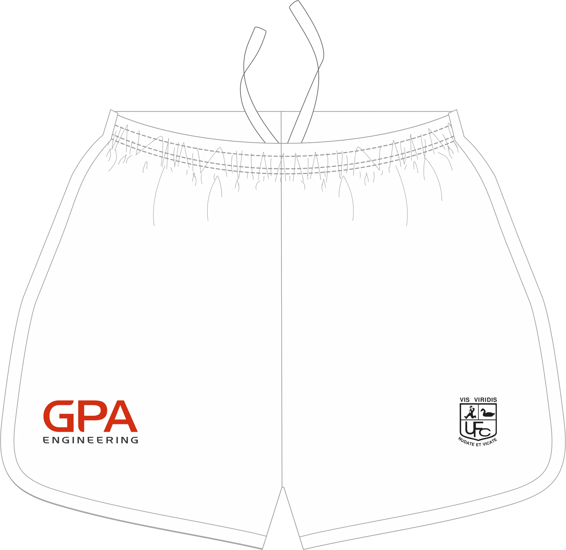 PFL23 UWA FC | BA Womens Away Shorts
