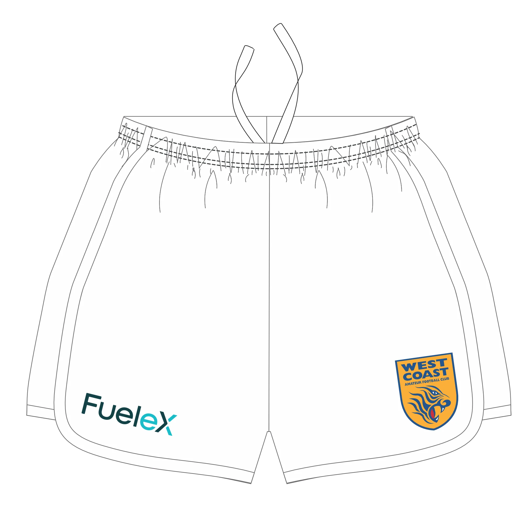 PFL23 West Coast FC | BA Womens Away Shorts