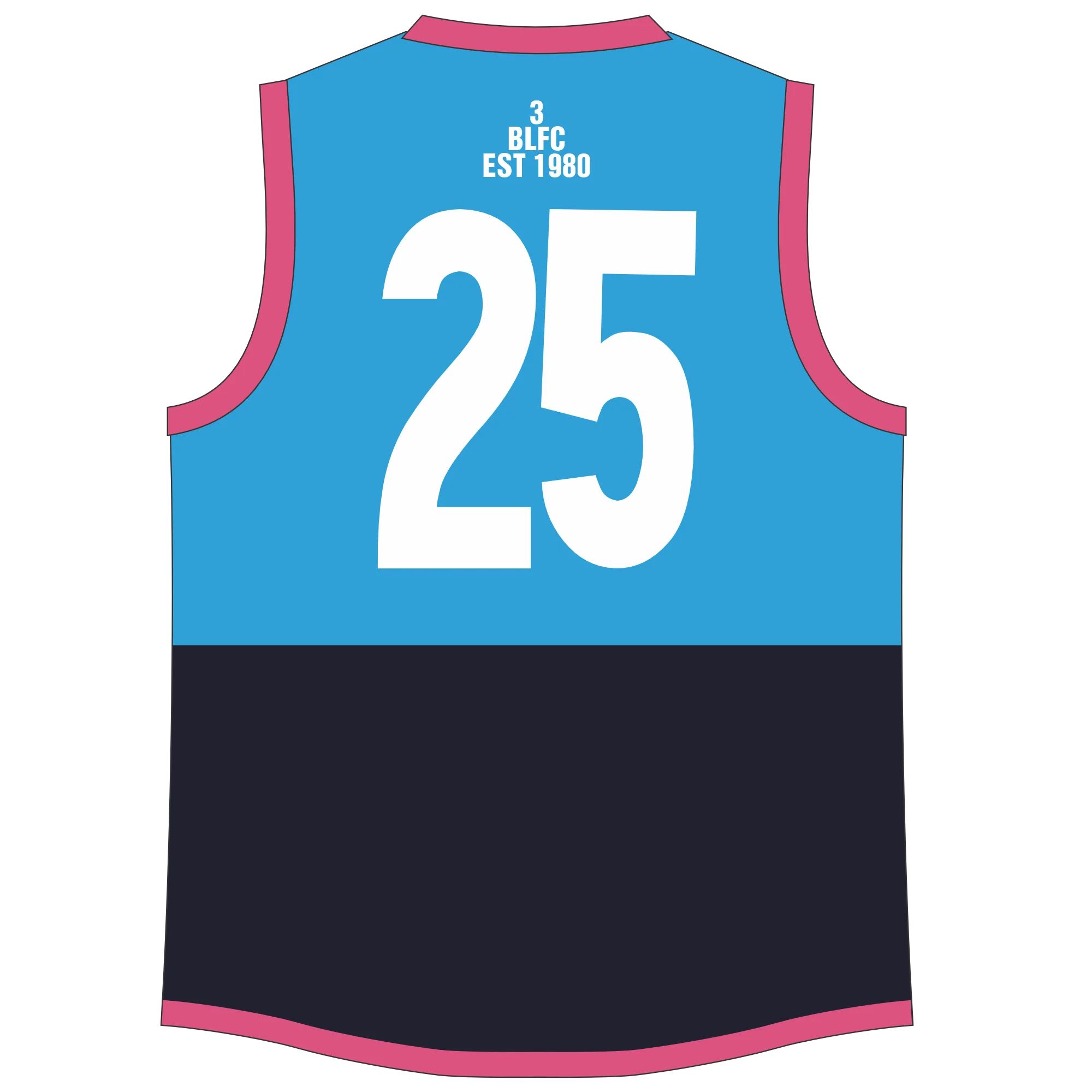 PFL23 Bullcreek Leeming FC | BA Womens Beyond Blue Guernsey - Image 2