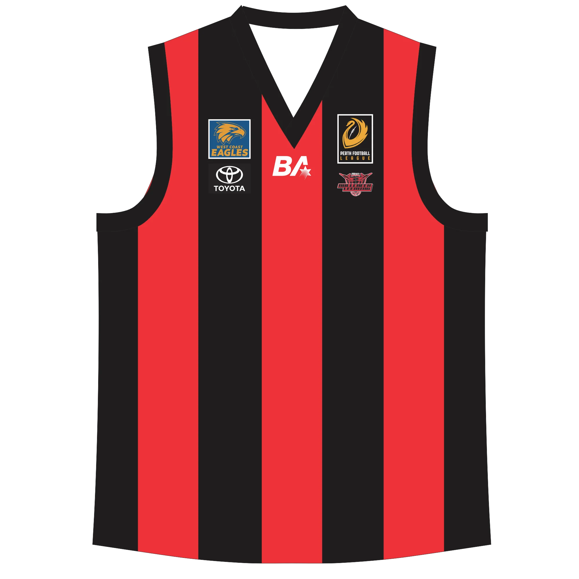 PFL23 Bullcreek Leeming FC | BA Womens Reversible Guernsey