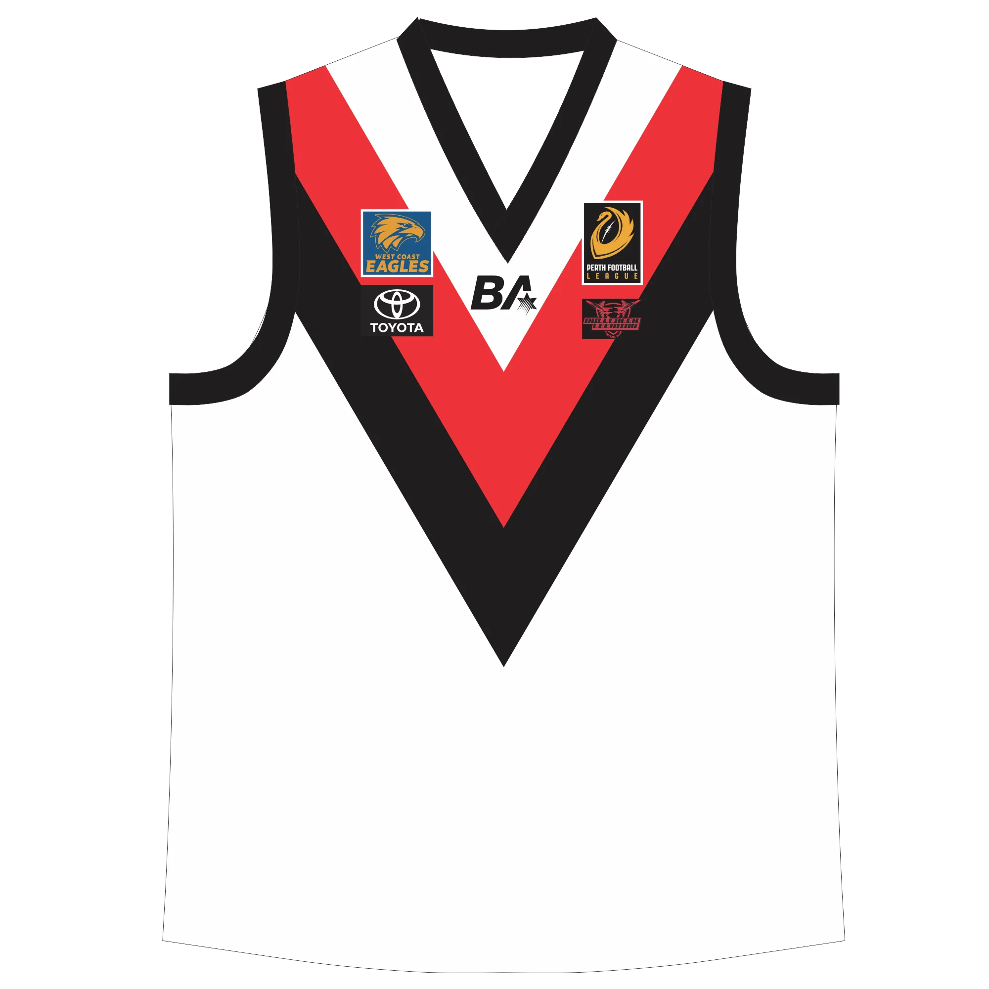 PFL23 Bullcreek Leeming FC | BA Womens Reversible Guernsey - Image 3