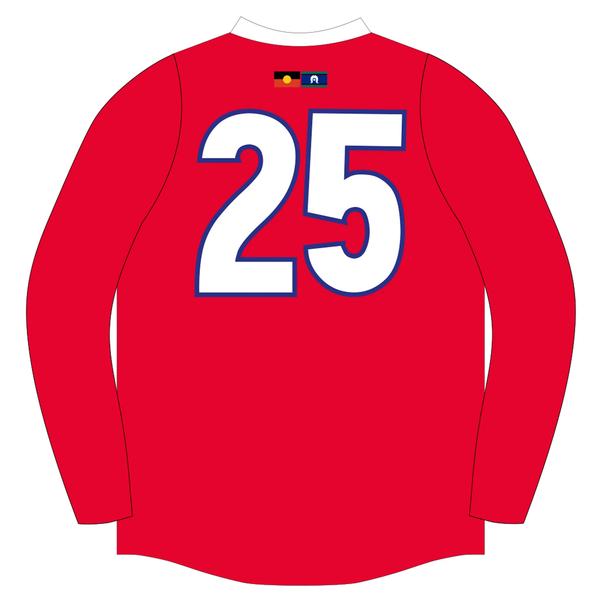 PFL23 Coolbinia FC | BA Mens Indigenous Long Sleeve Guernsey no sponsor - Image 2