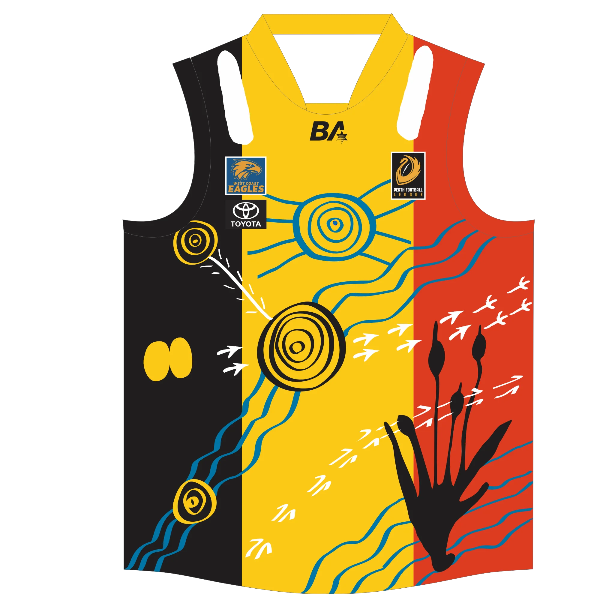 PFL23 Forrestdale FC | BA Mens 3rds Indigenous Guernsey Local - Image 2