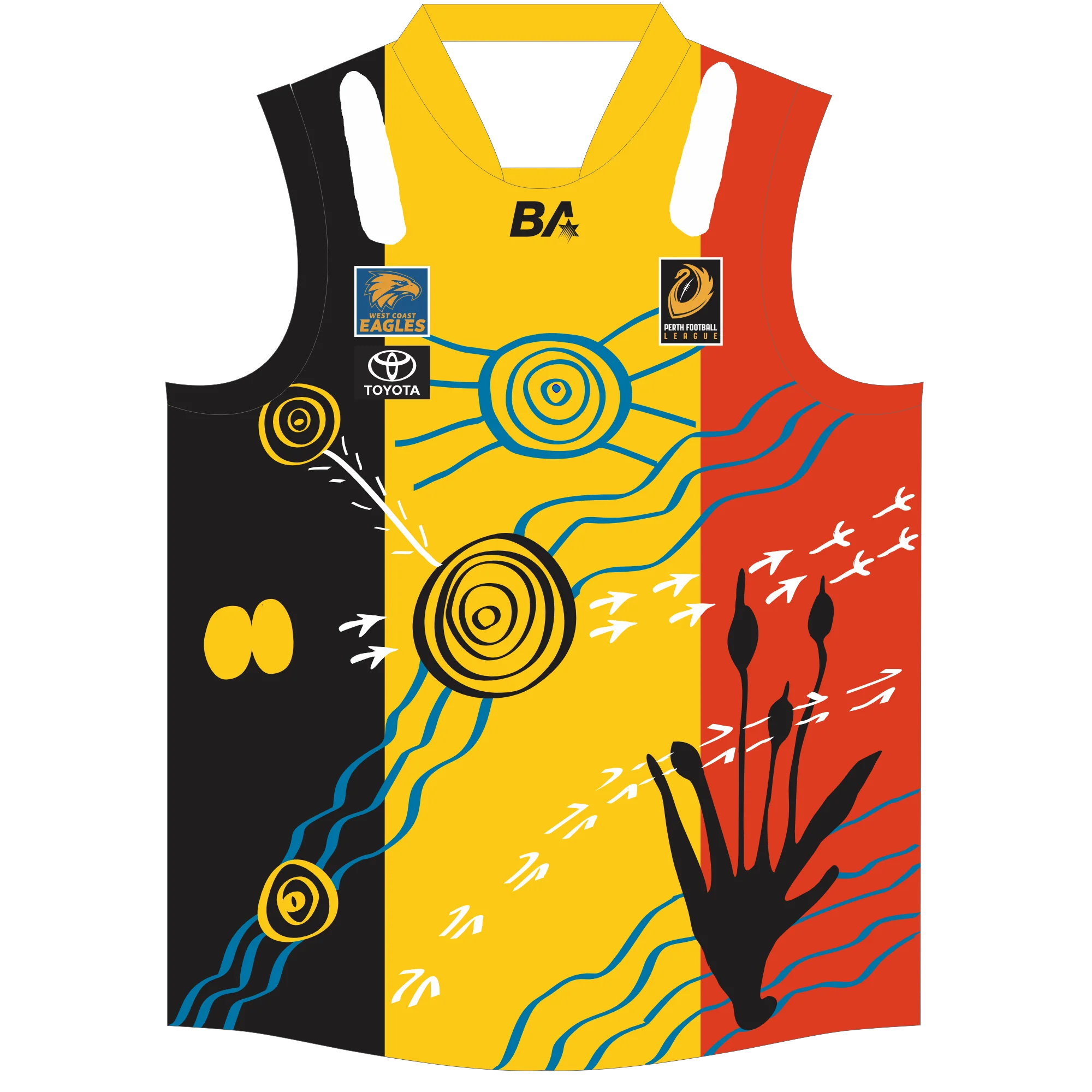 PFL23 Forrestdale FC | BA Mens League Indigenous Guernsey - Image 2
