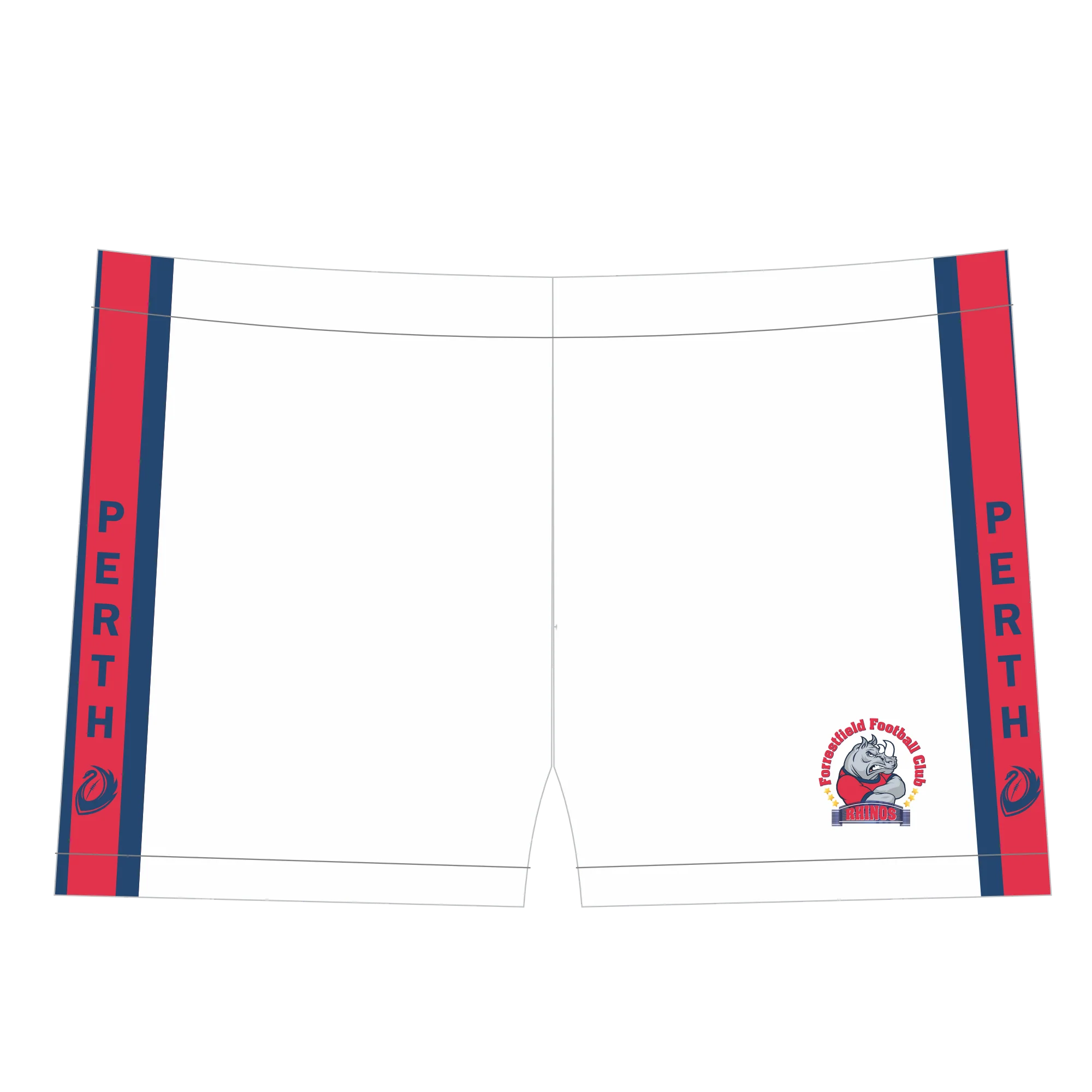 PFL23 Forrestfield FC | BA Mens Away Shorts Local - Image 2