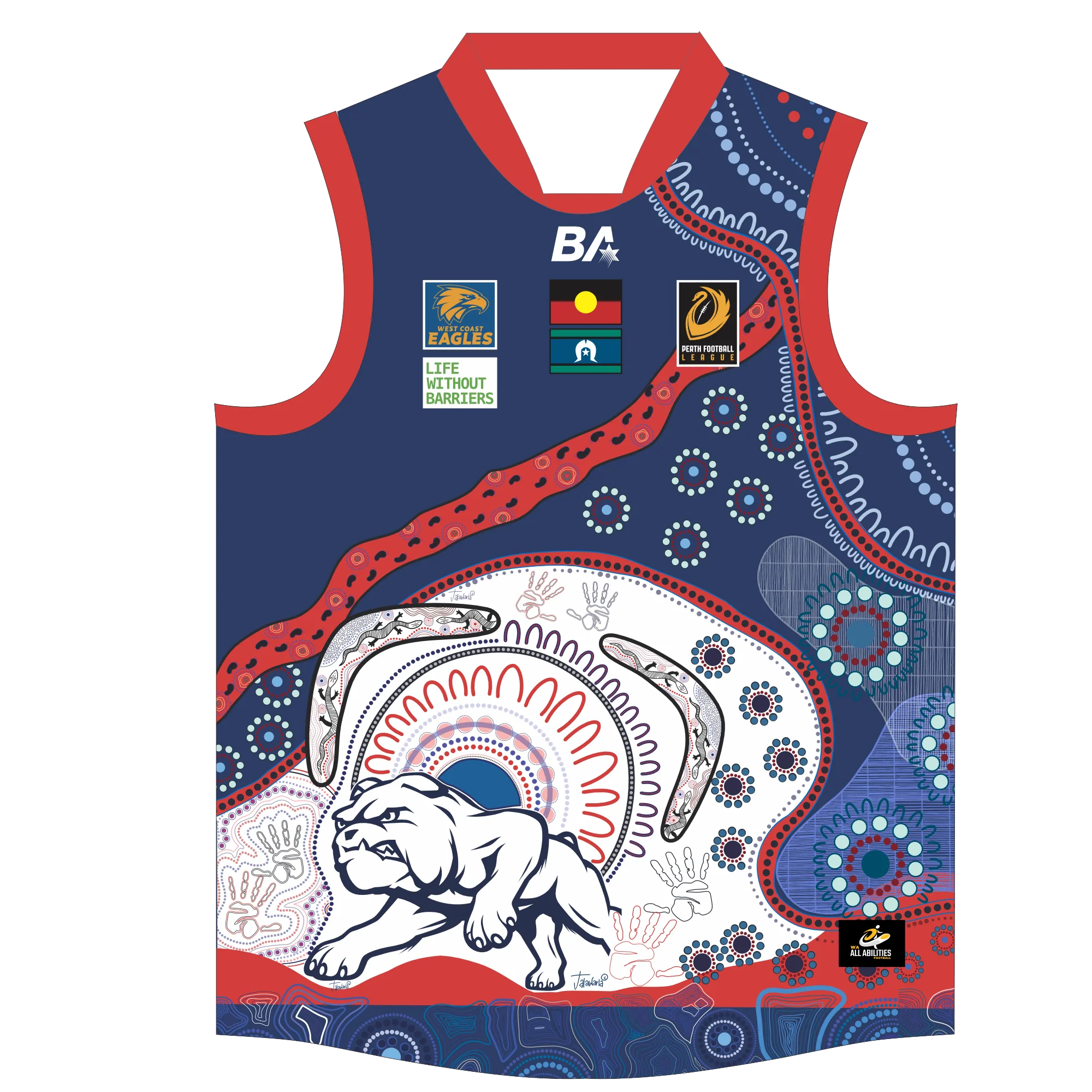 PFL23 High Wycombe FC | BA Mens Integrated Indigenous Guernsey Local - Image 2