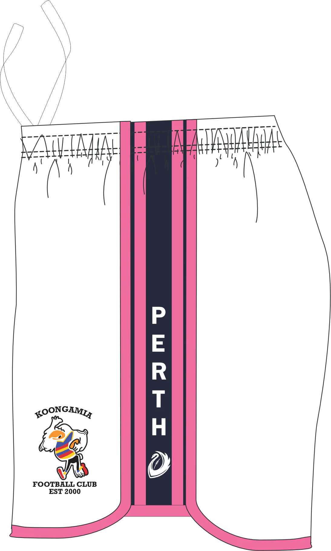 PFL23 Koongamia FC | Womens Away Shorts - Image 4
