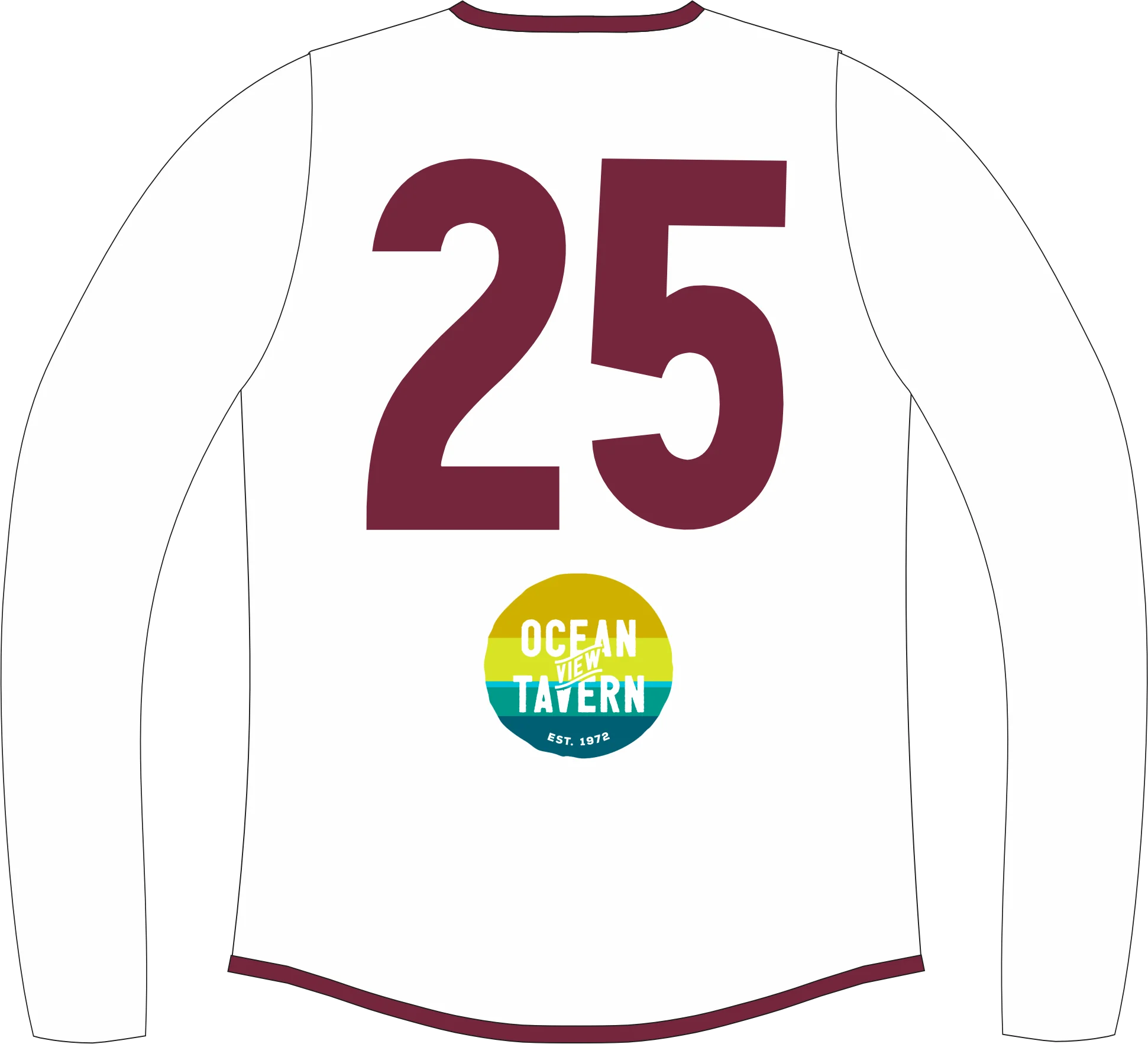 PFL23 Quinns FC | NB C2 League Long Sleeve Reversible Guernsey - Image 2