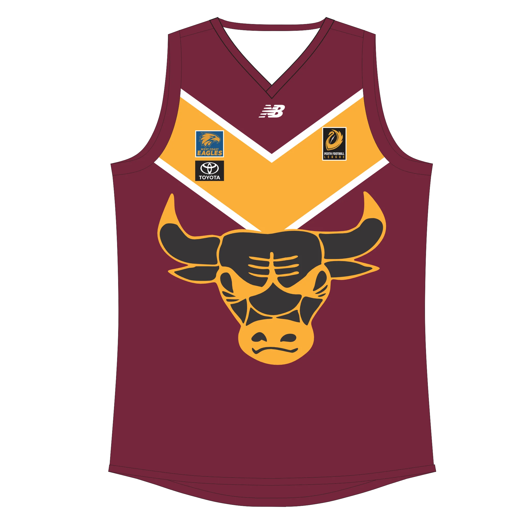 PFL23 Quinns FC | NB C2 Thirds Reversible Guernsey - Image 3
